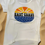 East Coast Sun/Waves Ladies Tee