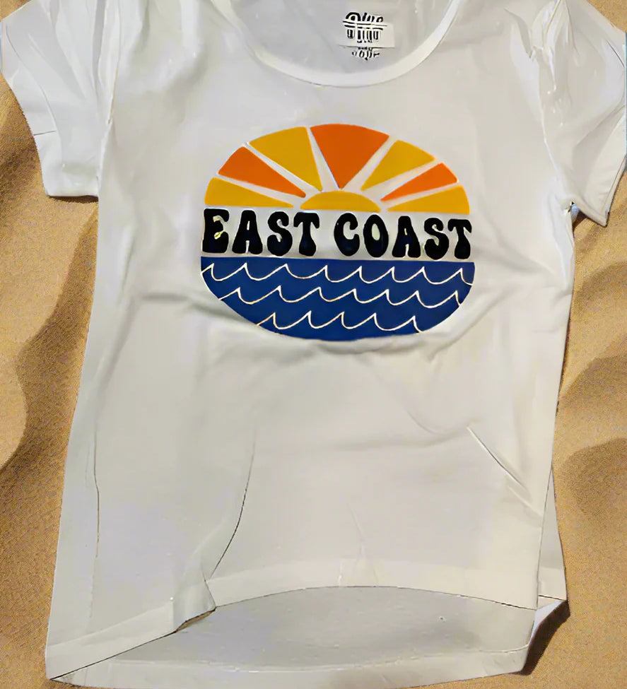 East Coast Sun/Waves Ladies Tee