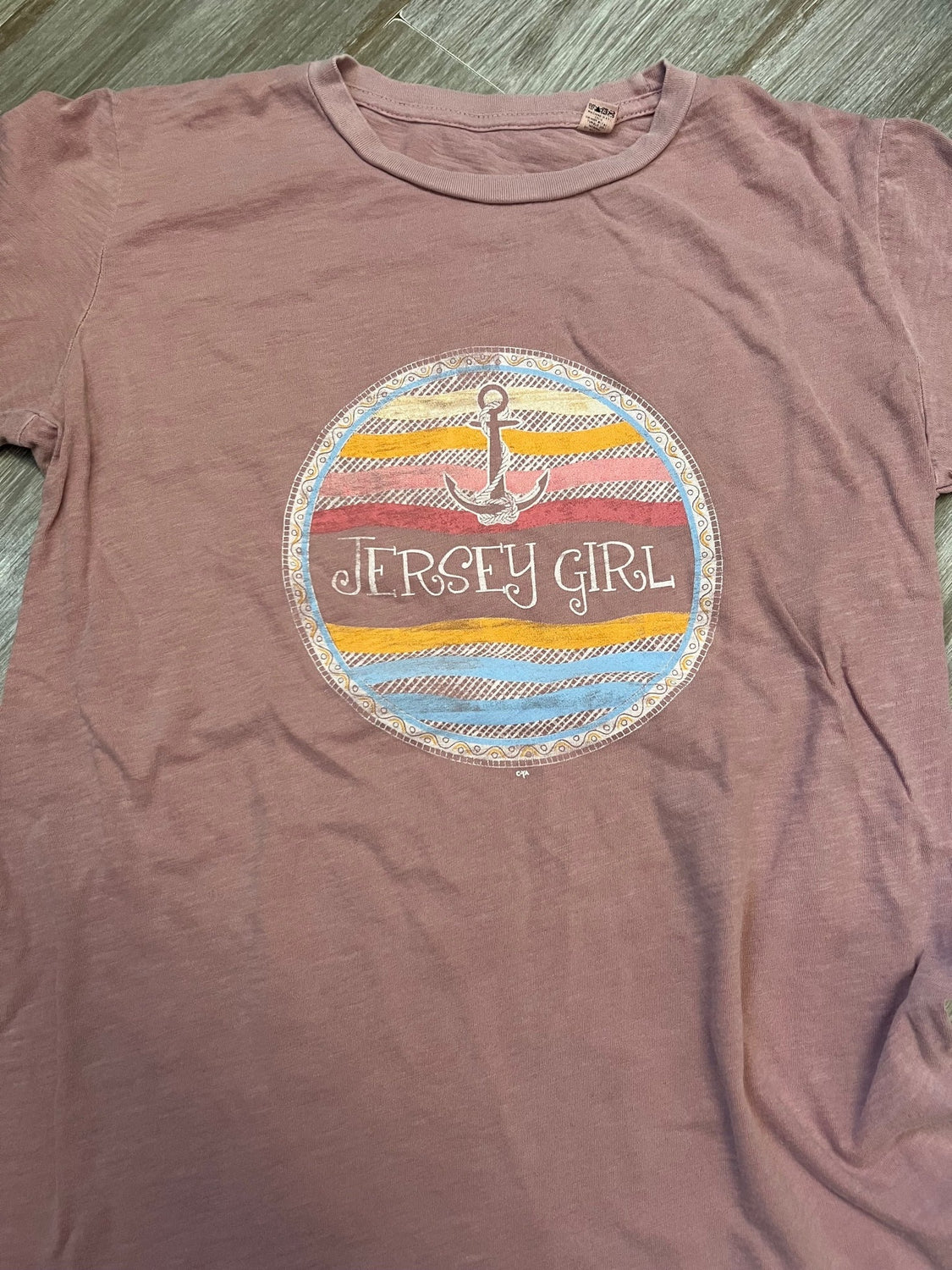 Jersey Girl Anchor Graphic