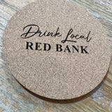 Red Bank Cork Coasters
