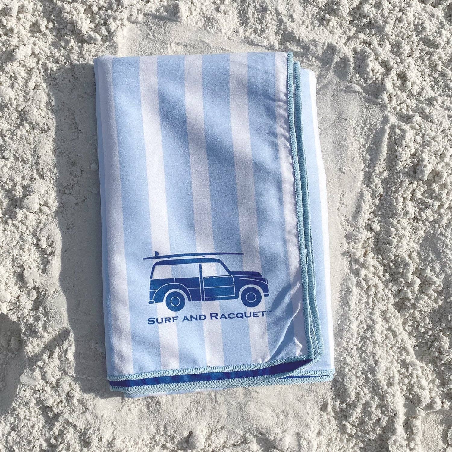 Surf and Racquet - Preppy Thin Stripe Quick Dry Towel