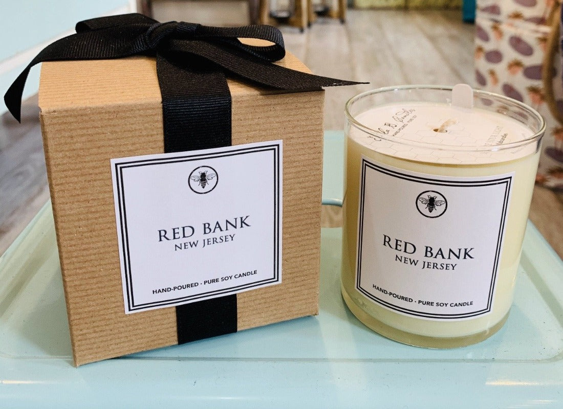 Ella B. Neighborhood Red Bank 11oz candle
