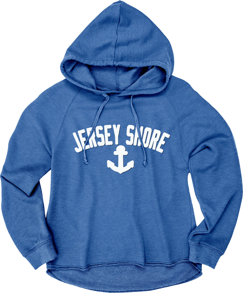 Jersey Shore w anchor hooded sweatshirt (2 colors)