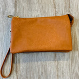 Compartment crossbody/clutch (9 colors)